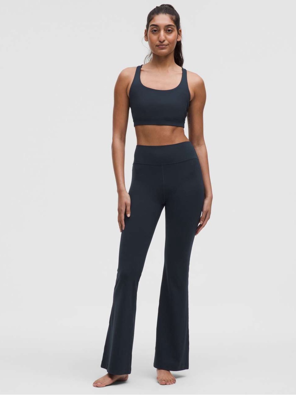 Lululemon Groove Nulu High-Rise Flared Pant *Regular, True Navy, Size 8